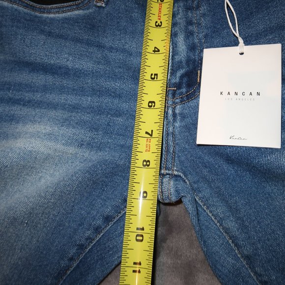 KANCAN Maternity size 11/29 Skinny Ankle Jeans Distressed NWT - Picture 8 of 9